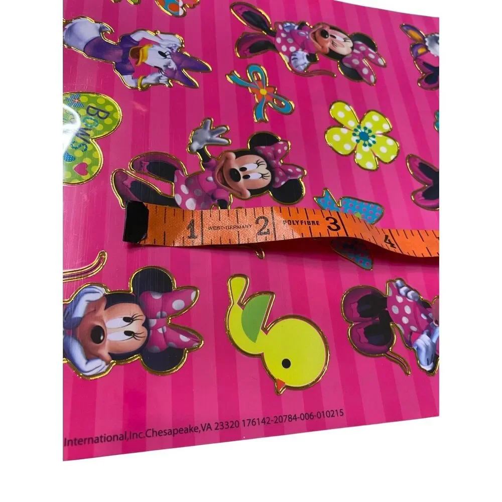 Disney Minnie Mickey Mouse Clubhouse Stickers Journal Party Favor Lot 3 New
